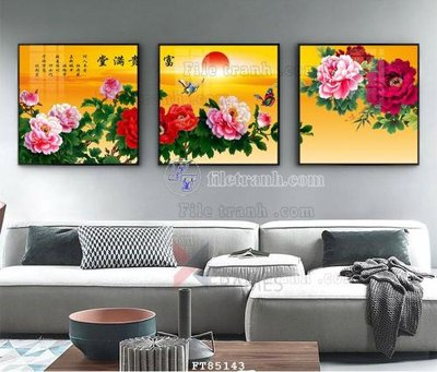 Tải file File tranh hiện đại pha lê gương FT85143 (gốc) chủ đề tôn giáo