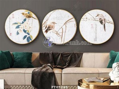 File ảnh File tranh hiện đại pha lê gương FT85148 (gốc) in poster