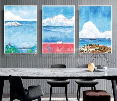 Ảnh gốc File tranh hiện đại pha lê gương FT85163 (siêu chi tiết) để in ấn