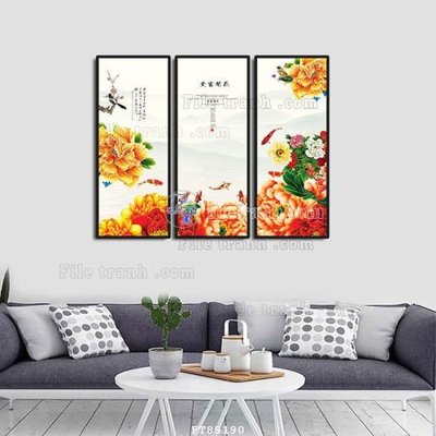 Tải file gốc File tranh hiện đại pha lê gương FT85190 (để in lụa)