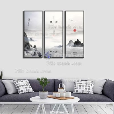 File gốc File tranh hiện đại pha lê gương FT85204 (in ấn) không giới hạn