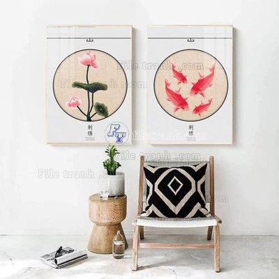 File gốc File tranh hiện đại pha lê gương FT85293 (in mica) trang trí