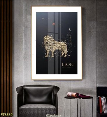 File tranh Tranh trang trí lối vào 1 tấm FT8539 (gốc) in film