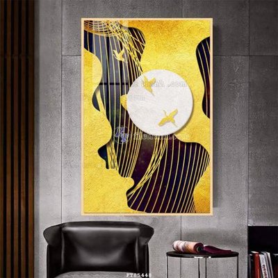 File tranh File tranh hiện đại pha lê gương FT85448 (gốc) chủ đề trẻ em