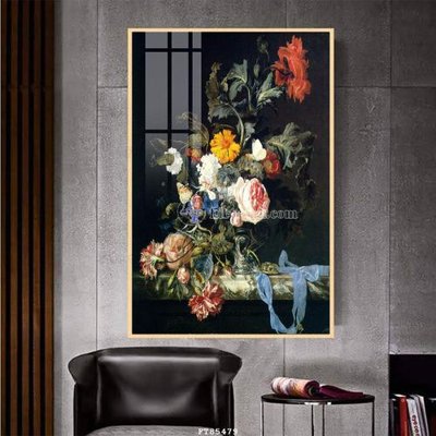 File gốc File tranh hiện đại pha lê gương FT85479 (dành cho trang trí nội thất)