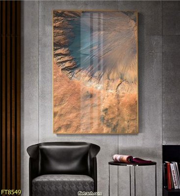 Download file Tranh trang trí lối vào 1 tấm FT8549 (gốc) in mica bàn thờ