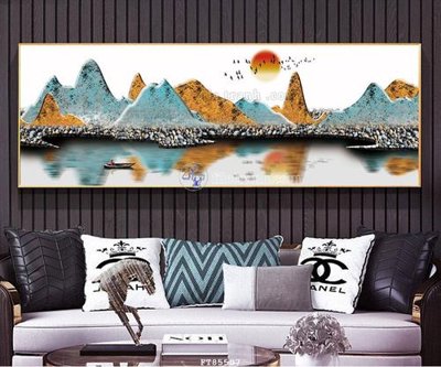 File gốc File tranh hiện đại pha lê gương FT85507 (in mica) làm quà tặng