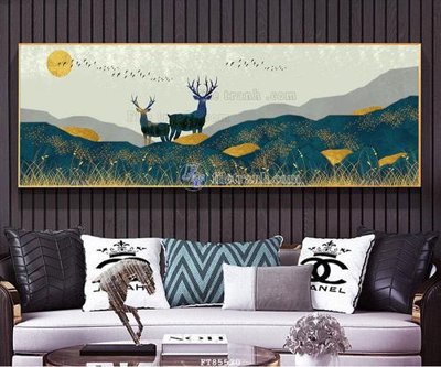 File tranh gốc File tranh hiện đại pha lê gương FT85520 (bản quyền) Filetranh.com