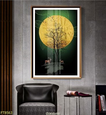 File gốc in ấn Tranh trang trí lối vào 1 tấm FT8563 (sẵn sàng tải về)