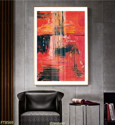 File ảnh Tranh trang trí lối vào 1 tấm FT8569 (gốc) trang trí khách sạn