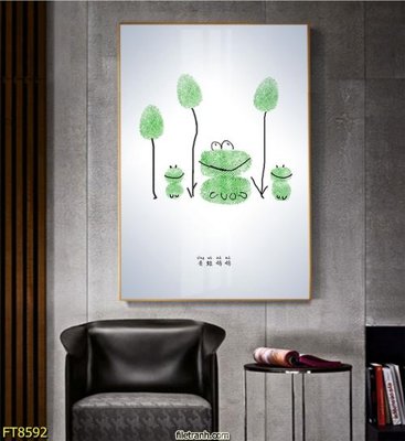 Tải file gốc Tranh trang trí lối vào 1 tấm FT8592 (in bạt) quảng cáo