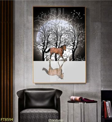 File ảnh Tranh trang trí lối vào 1 tấm FT8594 (gốc) cho trang trí nội thất