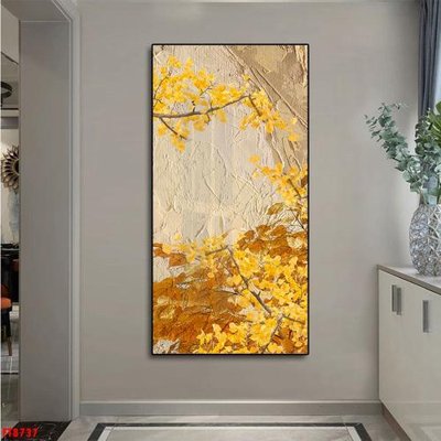 File gốc Tranh trang trí lối vào 1 tấm FT8737 (PNG) không nền chất lượng