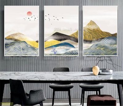 File ảnh Tranh treo pha lê gương FT87385 (gốc) in standee