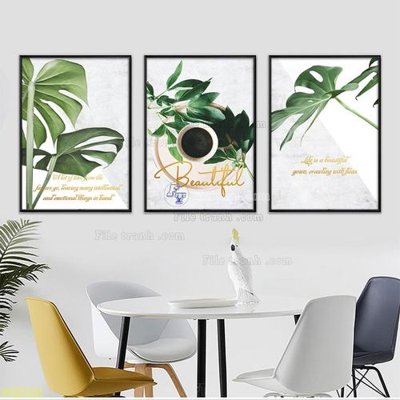 File tranh gốc Tranh treo pha lê gương FT87406 (sắc nét từng chi tiết)