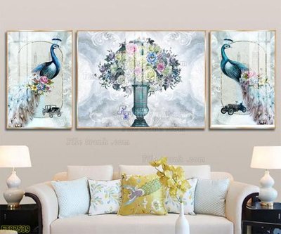 Download file tranh PSD Tranh treo pha lê gương FT87539 để chỉnh sửa