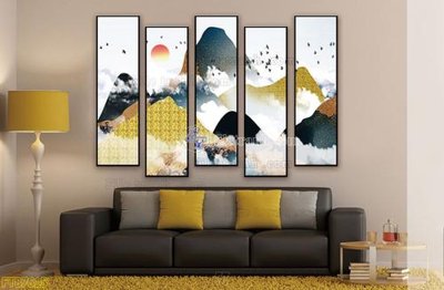 File in trần Tranh treo pha lê gương FT87615 (file gốc) chủ đề vũ trụ