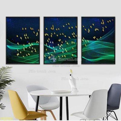 File ảnh Tranh treo pha lê gương FT87658 (gốc) cho trang trí nội thất