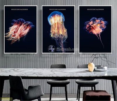 File gốc Tranh treo pha lê gương FT87683 (AI/EPS) cho in ấn