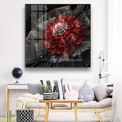 Download file Tranh treo pha lê gương FT87716 (gốc) in mica đèn LED