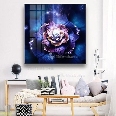 File tranh Tranh treo pha lê gương FT87717 (gốc) chủ đề động vật