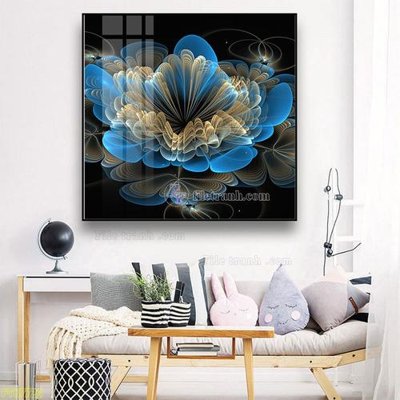 File gốc Tranh treo pha lê gương FT87720 (phiên bản chuẩn) để in ấn