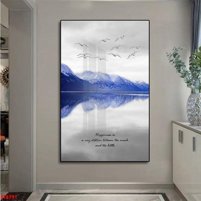 File gốc in tráng gương Tranh trang trí lối vào 1 tấm FT8791 chi tiết