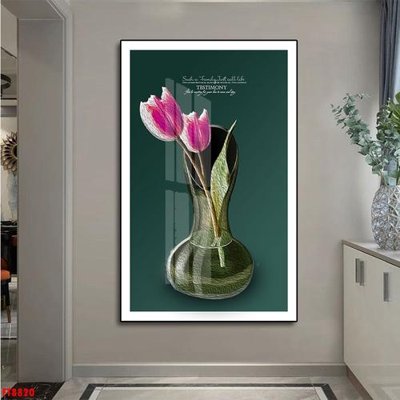 File in trần Tranh trang trí lối vào 1 tấm FT8820 (file gốc) phong thủy