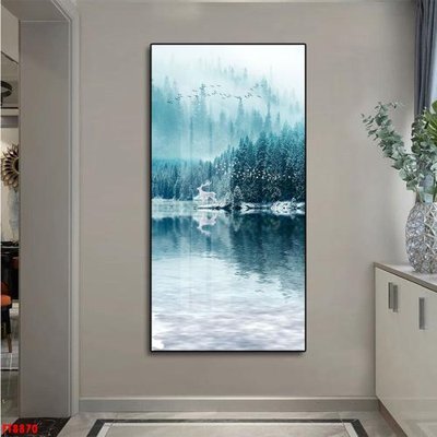 File tranh Tranh trang trí lối vào 1 tấm FT8870 (ảnh gốc) cho in ấn kỹ thuật số