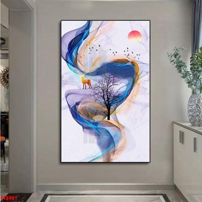 File gốc Tranh trang trí lối vào 1 tấm FT8901 (PNG) trong suốt (transparent)