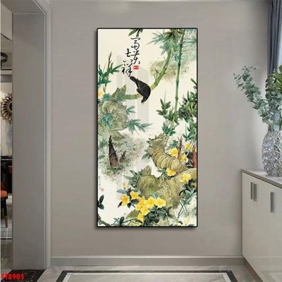 File tranh Tranh trang trí lối vào 1 tấm FT8905 (ảnh gốc) không bị mờ