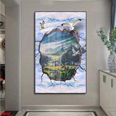 Tải file gốc Tranh trang trí lối vào 1 tấm FT8918 (bản PSD) gốc