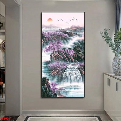 File tranh Tranh trang trí lối vào 1 tấm FT8921 (bản gốc) in canvas
