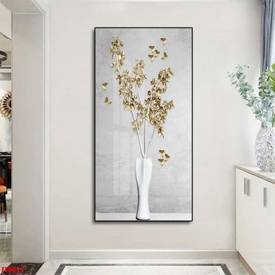 File in ấn Tranh trang trí lối vào 1 tấm FT9055 (bản gốc) cao cấp