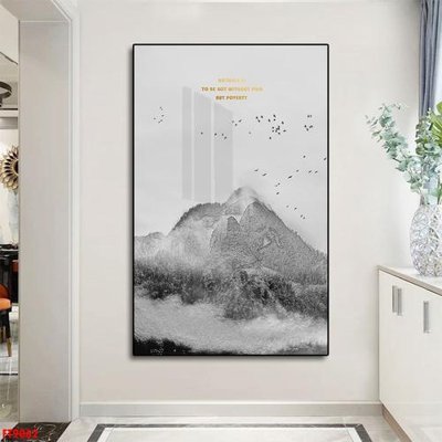 Hình ảnh file gốc in trần nhà Tranh trang trí lối vào 1 tấm FT9062