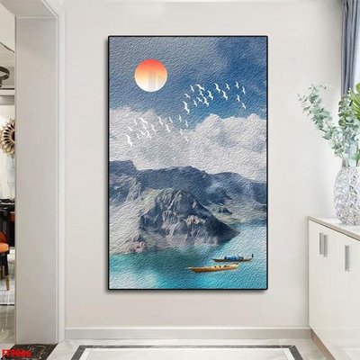 File gốc Tranh trang trí lối vào 1 tấm FT9066 (ảnh rõ nét) để in