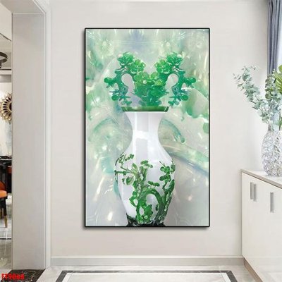 File in ấn Tranh trang trí lối vào 1 tấm FT9068 chuyên nghiệp