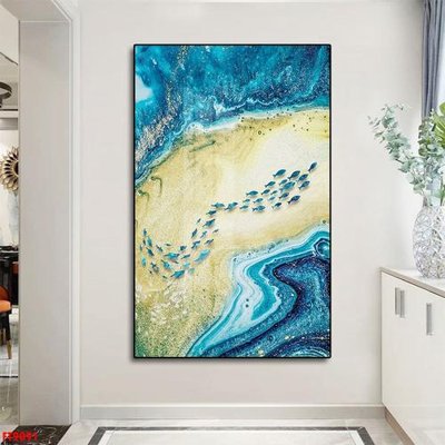 File ảnh Tranh trang trí lối vào 1 tấm FT9091 (gốc) in poster