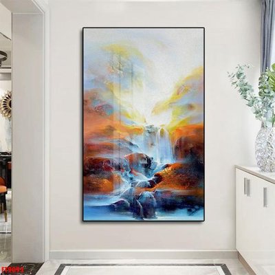 File tranh PSD Tranh trang trí lối vào 1 tấm FT9093 chất lượng cao