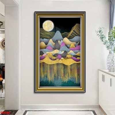 Download file gốc Tranh trang trí lối vào 1 tấm FT9166 (in mica) logo