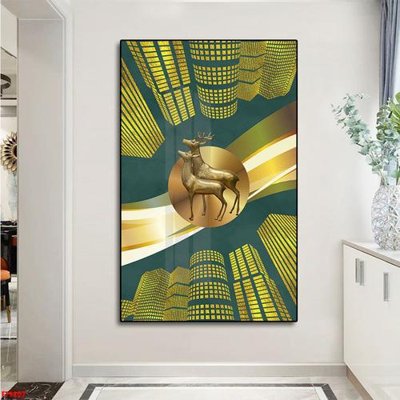 File tranh File tranh lối vào FT9207 (bản gốc) in lụa 5D