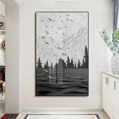 File gốc File tranh lối vào FT9221 (trang trí) phòng làm việc