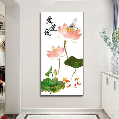 Ảnh gốc file in lụa File tranh lối vào FT9298 chi tiết