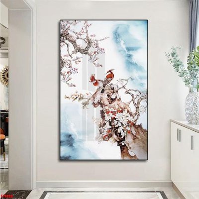 Ảnh gốc file in lụa File tranh lối vào FT9386 chi tiết