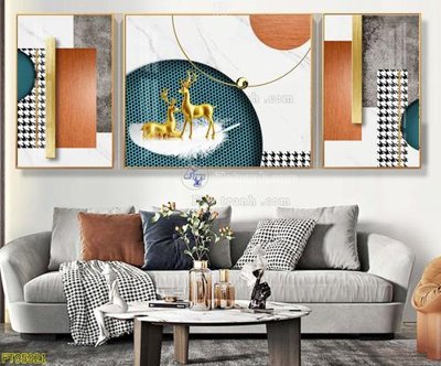 File gốc File tranh hiện đại pha lê gương FT95021 (ảnh chi tiết) để in ấn