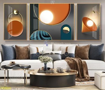 File gốc File tranh hiện đại pha lê gương FT95064 (bản quyền) cho in ấn