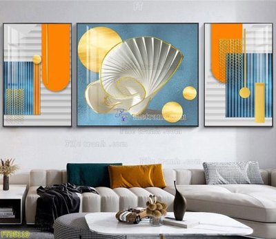 File in lụa File tranh hiện đại pha lê gương FT95119 (hoa văn) File tranh hiện đại pha lê gương FT95119