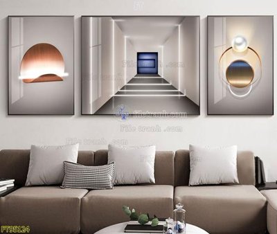 Tải file gốc File tranh hiện đại pha lê gương FT95124 (bản PSD) đầy đủ layer