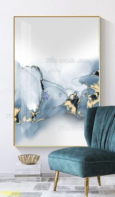 File in ấn File tranh hiện đại pha lê gương FT95181 (bản gốc) từ file gốc