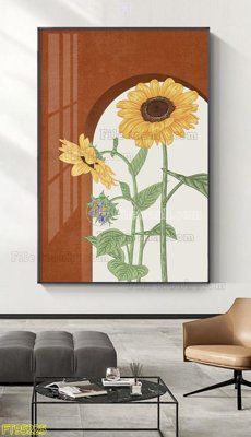 Download file File tranh hiện đại pha lê gương FT95225 (gốc) in mica ốp bếp